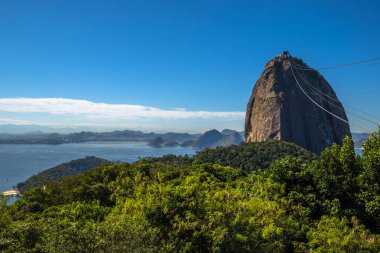 Rio de Janeiro - 19 Haziran 2017: panoramik Rio de Janeiro