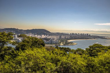 Rio de Janeiro - 19 Haziran 2017: panoramik Rio de Janeiro