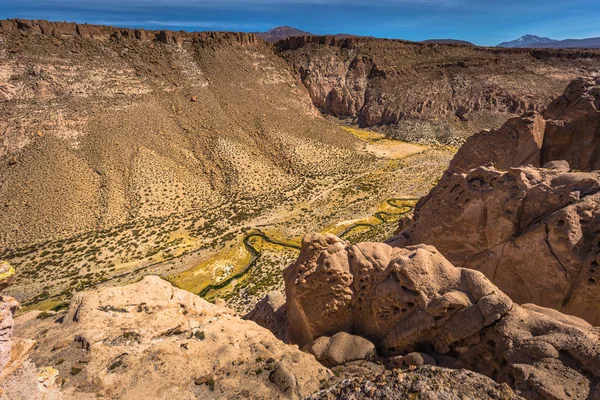 Cañón Anaconda en Parque Nacional Eduardo Avaroa, Bolivia —  Fotos de Stock