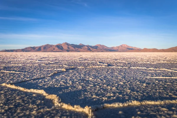 Krajina slanisek Uyuni, Bolívie — Stock fotografie