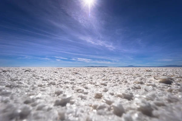 Krajina slanisek Uyuni, Bolívie — Stock fotografie