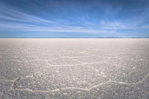 Landscape of the Uyuni Salt Flats, Bolivia