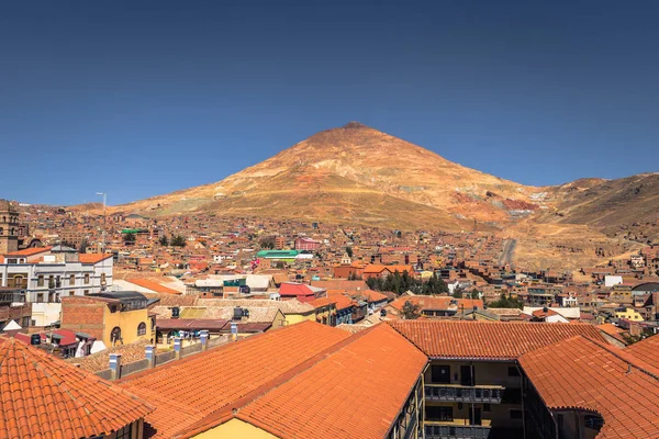 Potosi - 22. Juli 2017: panorama der stadt potosi, bolivien — Stockfoto