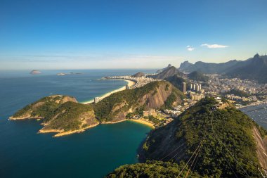 Rio de Janeiro - 19 Haziran 2017: panoramik Rio de Janeiro