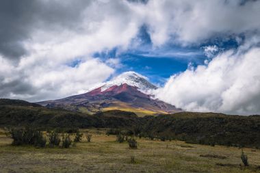 Cotopaxi - 18 Ağustos 2018: Cotopaxi Nat'Cotopaxi yanardağ