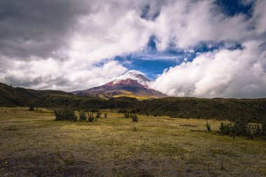 Cotopaxi - 18 Ağustos 2018: Cotopaxi Nat'Cotopaxi yanardağ