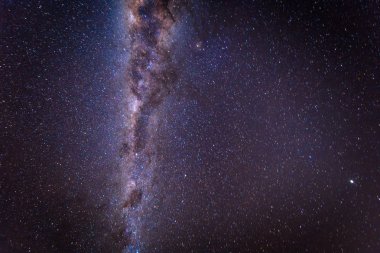 Atacama Çölü, Şili - büyülü yıldızların aydınlattığı gökyüzüne Atacama d