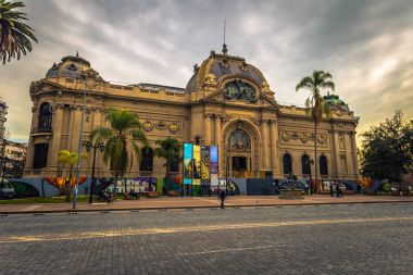 Şili - 08 Temmuz 2017: İyi Sanat Müzesi, Santaigo de Chile