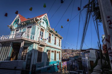 Valparaiso - 14 Temmuz 2017: Valparaiso, Chi geleneksel evde