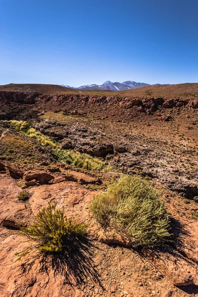 Deserto do Atacama, Chile - Panorama do desfiladeiro de Guatin na Ata — Fotografia de Stock