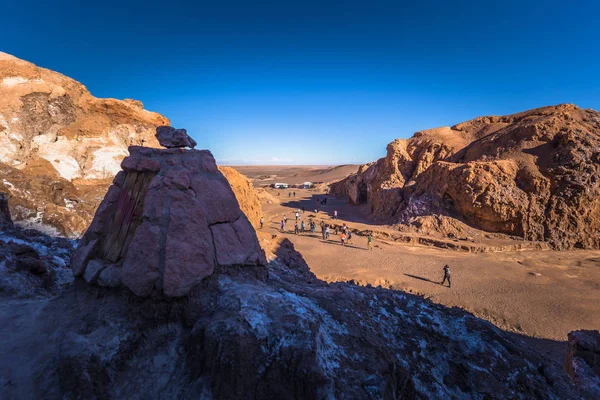 Désert d'Atacama, Chili - Paysage de la vallée de la Lune en t — Photo