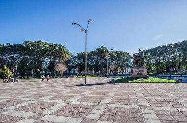 Nueva Helvecia - 02 Temmuz 2017: Merkezi Nueva Helv kasaba