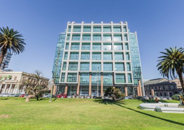 Montevideo - 02 Temmuz 2017: Montevideo şehir merkezinde,