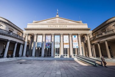 Montevideo - 02 Temmuz 2017: Solis tiyatro: Montevideo, Uruguay