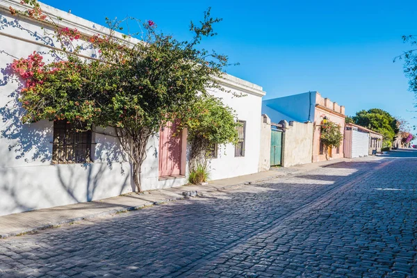 Colonia Del Sacramento - 02 Juli 2017: Gatorna i gamla stan — Stockfoto