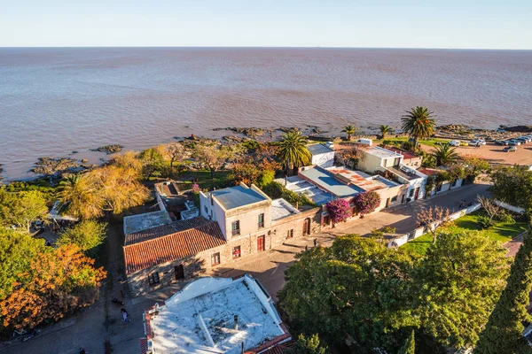 Colonia del sacramento - 02. Juli 2017: panoramablick auf coloni — Stockfoto