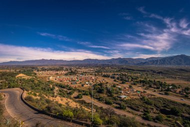 Mendoza - 05 Temmuz 2017: Mendoza, Arge bölgenin panoraması