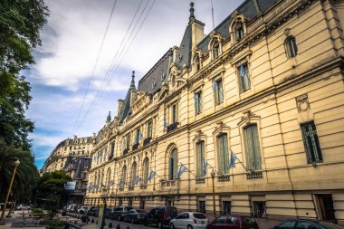Buenos Aires - 01 Temmuz 2017: Tarihi merkezi Buenos Aires, A