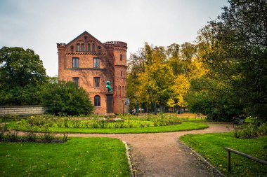 Lund - 21 Ekim 2017: Kraliyet ikametgahı, Lund, İsveç