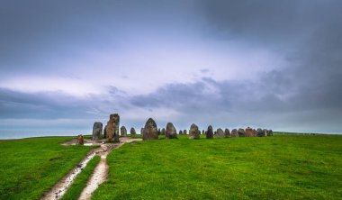 ALES Stones - 22 Ekim 2017: Demir Çağı Ales içinde taşlar tarama
