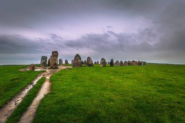 ALES Stones - 22 Ekim 2017: Demir Çağı Ales içinde taşlar tarama