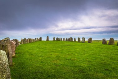 ALES Stones - 22 Ekim 2017: Demir Çağı Ales içinde taşlar tarama