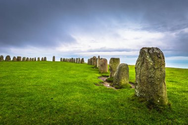 ALES Stones - 22 Ekim 2017: Demir Çağı Ales içinde taşlar tarama