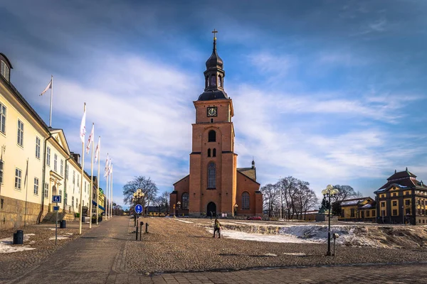 2018年3月30日 瑞典达拉纳法轮镇中心的法轮大教堂 — 图库照片