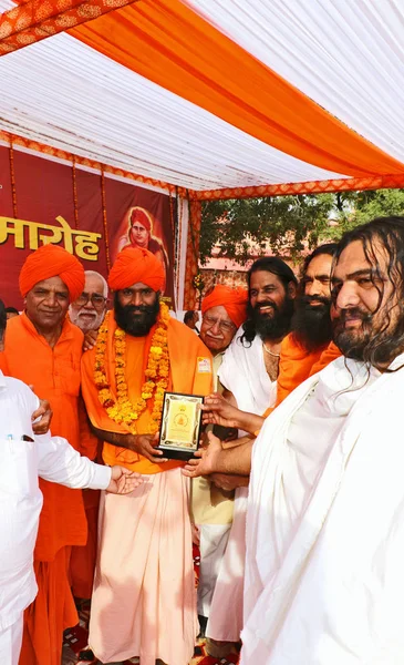 Arya szamádzs egy indiai vallási mozgalom ünnepelni a centenáriumi ünnepség — Stock Fotó