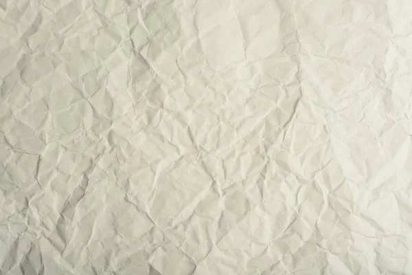 Textura de papel arrugado, cremoso — Foto de Stock