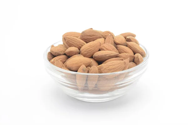 Natural almonds, detail — Stock Photo, Image