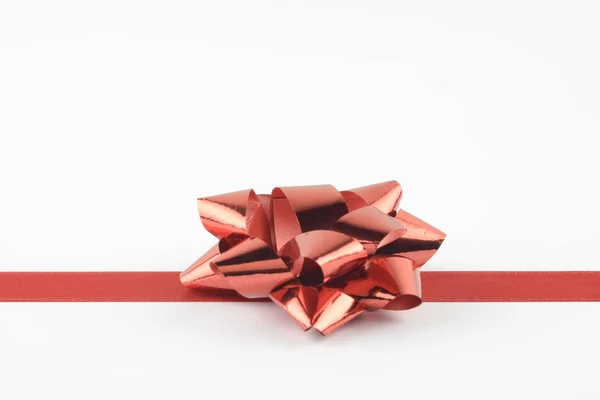 プレゼントの形をしたリボン弓 — ストック写真