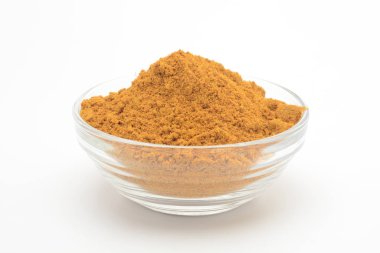 Cam kasede baharatlı köri.