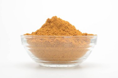 Cam kasede baharatlı köri.