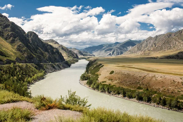 Altai Republic Mountain Altai Stock Picture