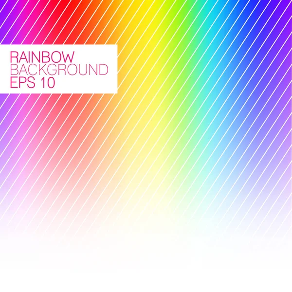 Rainbow background  illustration — Stock Vector