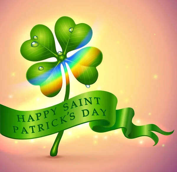 Saint Patricks dag-kort — Stock vektor