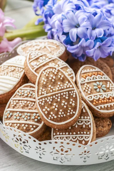 Galletas de jengibre de Pascua — Foto de Stock