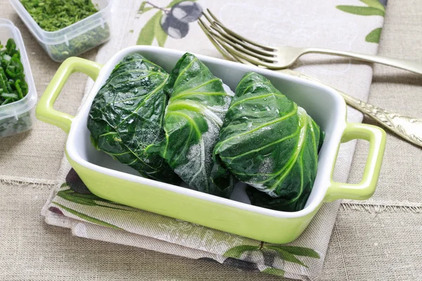 Stuffed cabbage dish — Stock Photo, Image