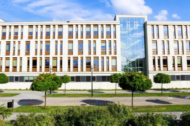 Krakow, Polonya - 03 Ağustos 2016: Jagiellonian Üniversitesi Mo