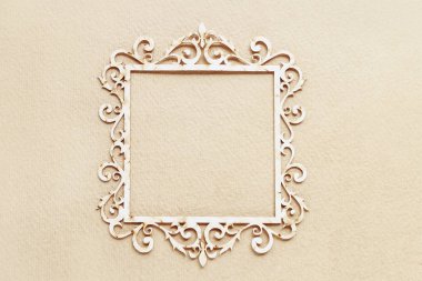 antika ahşap çerçeve