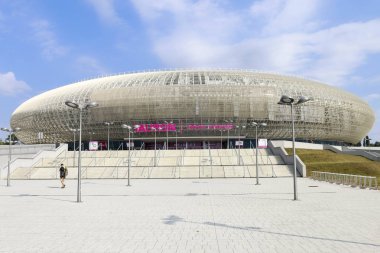 Krakow, Polonya - 12 Eylül 2016: The Tauron Arena, bir multipur