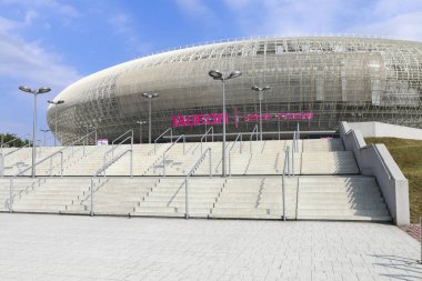 Krakow, Polonya - 12 Eylül 2016: The Tauron Arena, bir multipur