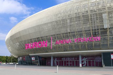 Krakow, Polonya - 12 Eylül 2016: The Tauron Arena, bir multipur