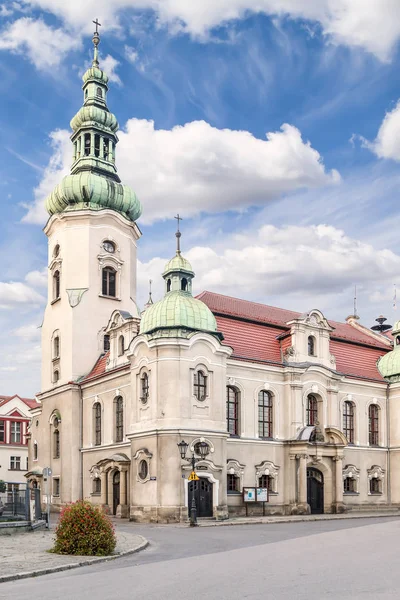 Church in Pszczyna — Stock Photo, Image