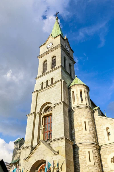 Stadskyrkan i Zakopane, Polen. — Stockfoto