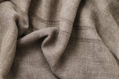 gri keten kumaş