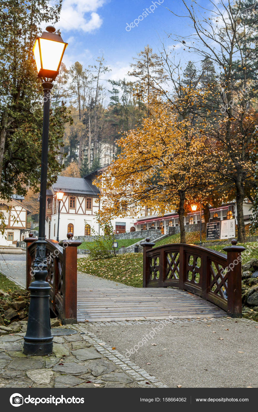 Szczawnica Poland October 30 2016 Historic City Centre