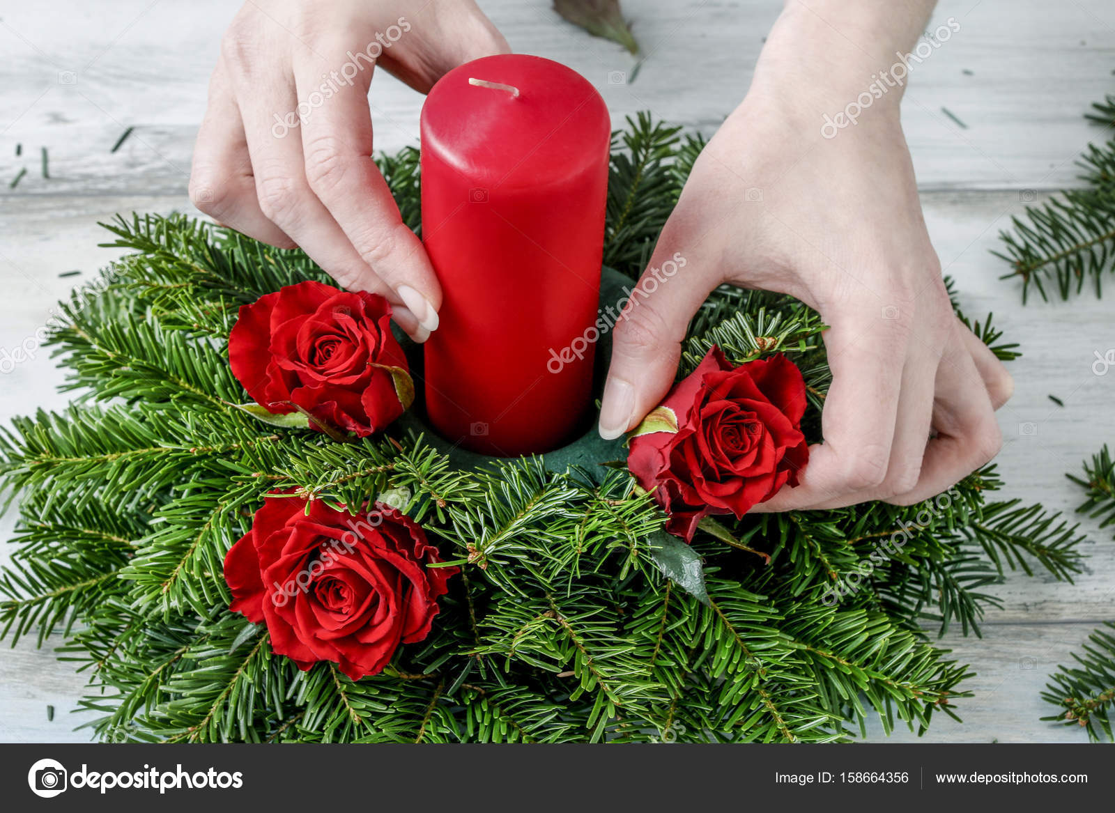Comment Faire La Pièce Maîtresse De Table De Noël Avec Sapin