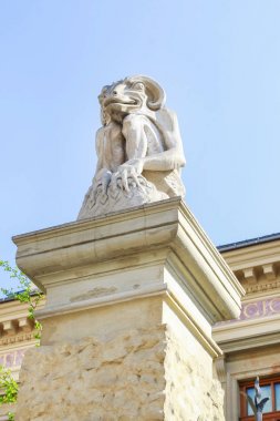 Krakow, Polonya - 12 Eylül 2016: peri masalı hayvan, şekil